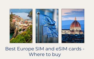 Best Europe SIM and eSIM cards - Where to buy