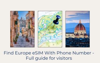 Find Europe eSIM With Phone Number - Full guide for visitors